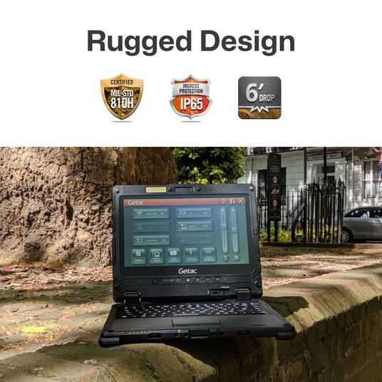 Getac K120 rugged design