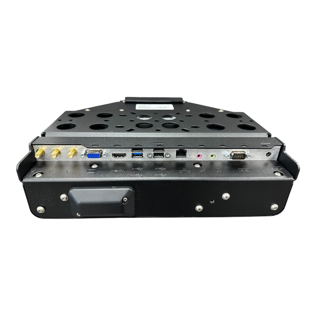 Docking Station For Getac A140 Rugged Tablet With Triple Pass-Thru Antenna Connections | PKG-DS-GTC-802-3-RB
