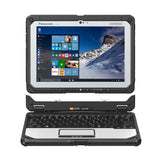 Toughbook CF-20 MK1 - 10.1" Fully Rugged 2-In-1 | 8GB, 256GB SSD, Backlit Keyboard, No Cameras, Windows 10 Pro | 30 Hours