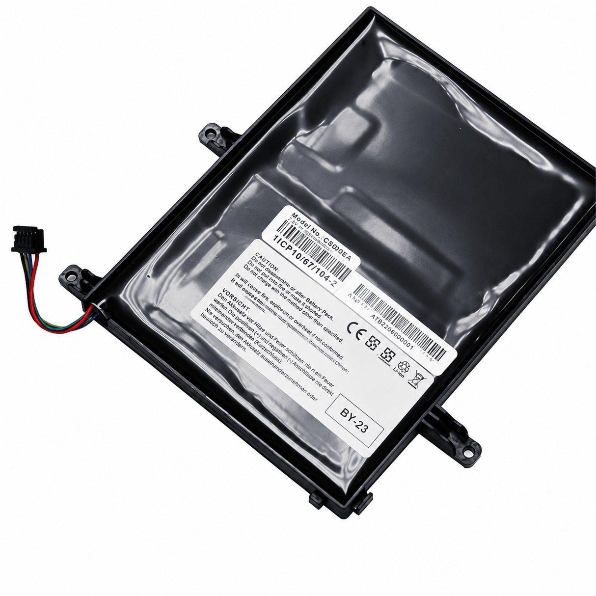 Battery for Getac Tablet ZX70, Part BP1S2P4240L - BTI - Rugged Books