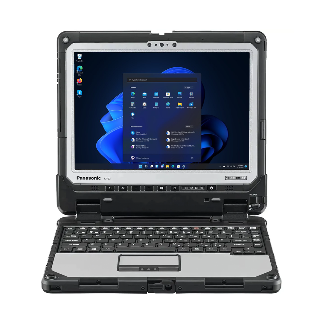 Toughbook CF-33 MK1, 12" QHD, 16GB, 512GB SSD, Win11 Pro. - Tablet Only - Rugged Books Inc.