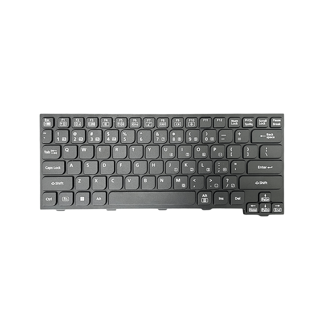 ENGLISH US FZ - 55 QWERTY NON - BACKLIT KEYBOARD Panasonic Part FZ - VKB550 | N2ABZY000831 - Rugged Books Inc.