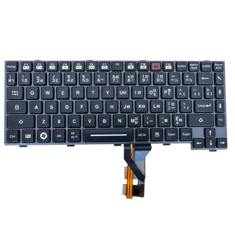 French Canadian | Original Panasonic Toughbook Emissive Backlit Keyboard for CF - 31 and CF - 53 All Models - Rugged Books Inc.