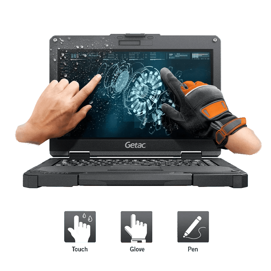 Getac B360G1, Intel Core i5 - 10210U, Touch, 13.3" FHD, 1400 Nits, Windows 11 Pro. - Rugged Books Inc.