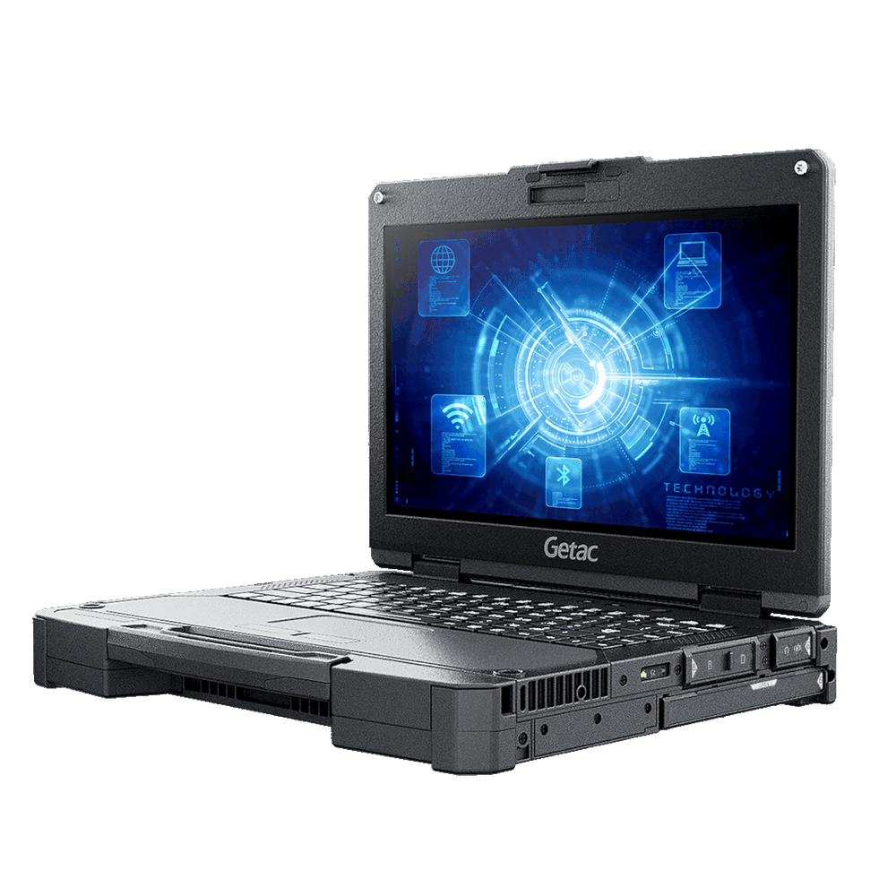 Getac B360G2 Pro, Intel Core i7 - 1260P, Touch, 13.3" FHD 1400 nits, 8GB, 256GB SSD, Windows 11 Pro. - Rugged Books Inc.