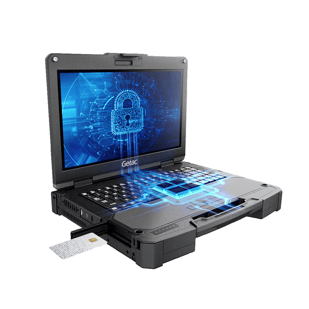 Getac B360G2 Pro, Intel Core i7 - 1260P, Touch, 13.3" FHD 1400 nits, 8GB, 256GB SSD, Windows 11 Pro. - Rugged Books Inc.