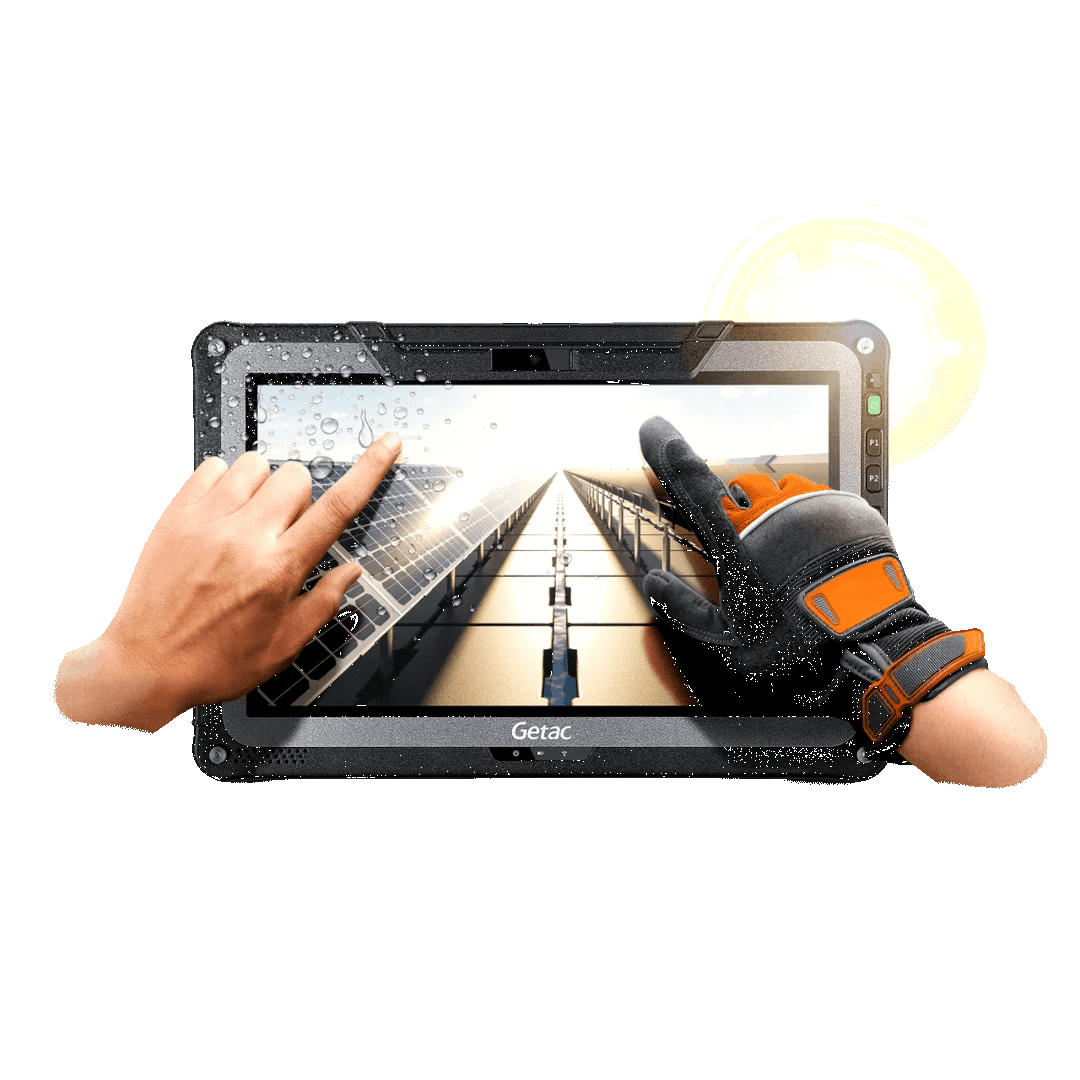 Getac F110G7 Fully - Rugged Tablet, Intel Core i5 - 1335U, 11.6" FHD, Sunlight Readable, 8GB, 256GB PCIe SSD, Windows 11 Pro - Rugged Books Inc.