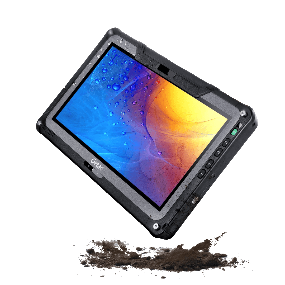 Getac F110G7 Fully - Rugged Tablet, Intel Core i5 - 1335U, 11.6" FHD, Sunlight Readable, 8GB, 256GB PCIe SSD, Windows 11 Pro - Rugged Books Inc.