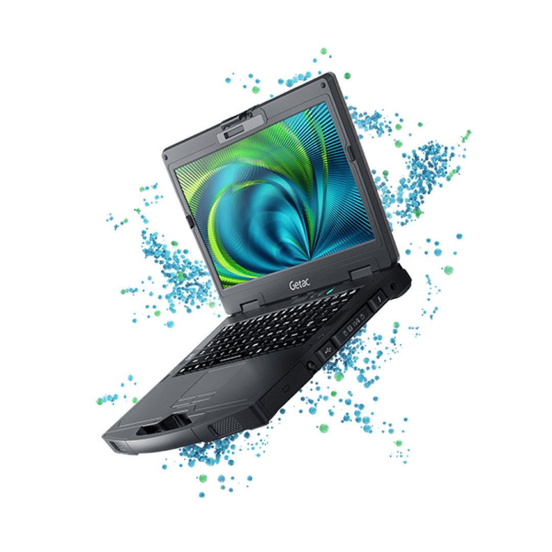 Getac S410 G5 | Intel Core i5 - 1340P, 14" Sunlight - Readable, 16GB, 512GB PCIe SSD, Backlit Keyboard, Thunderbolt 4, Windows 11 Pro. - Rugged Books Inc.