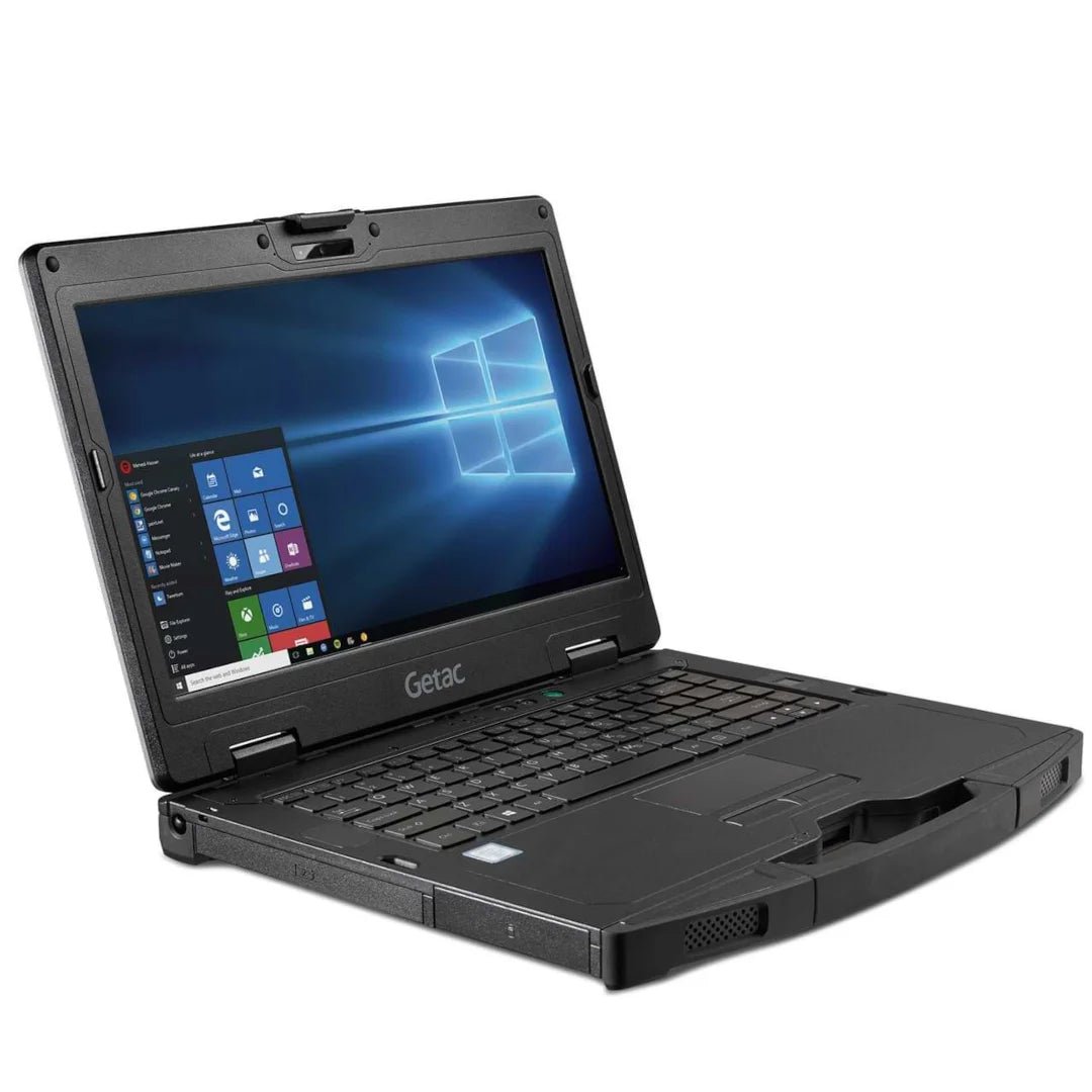 Getac S410G2, Intel Core i5 - 8250U, 14" Touch Sunlight - Readable, Backlit Keyboard, Windows 11 Pro. - Rugged Books Inc.