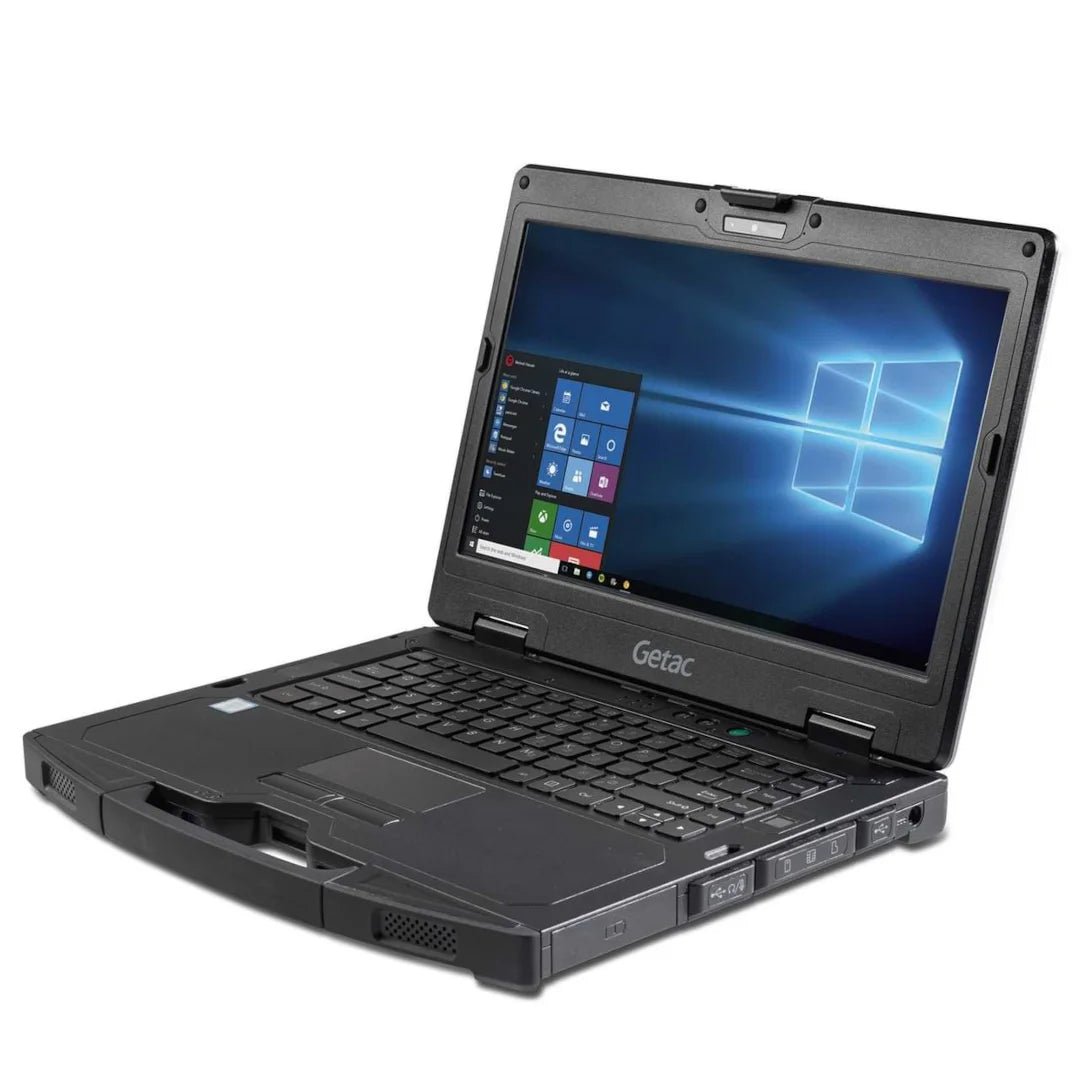 Getac S410G2, Intel Core i5 - 8250U, 14" Touch Sunlight - Readable, Backlit Keyboard, Windows 11 Pro. - Rugged Books Inc.