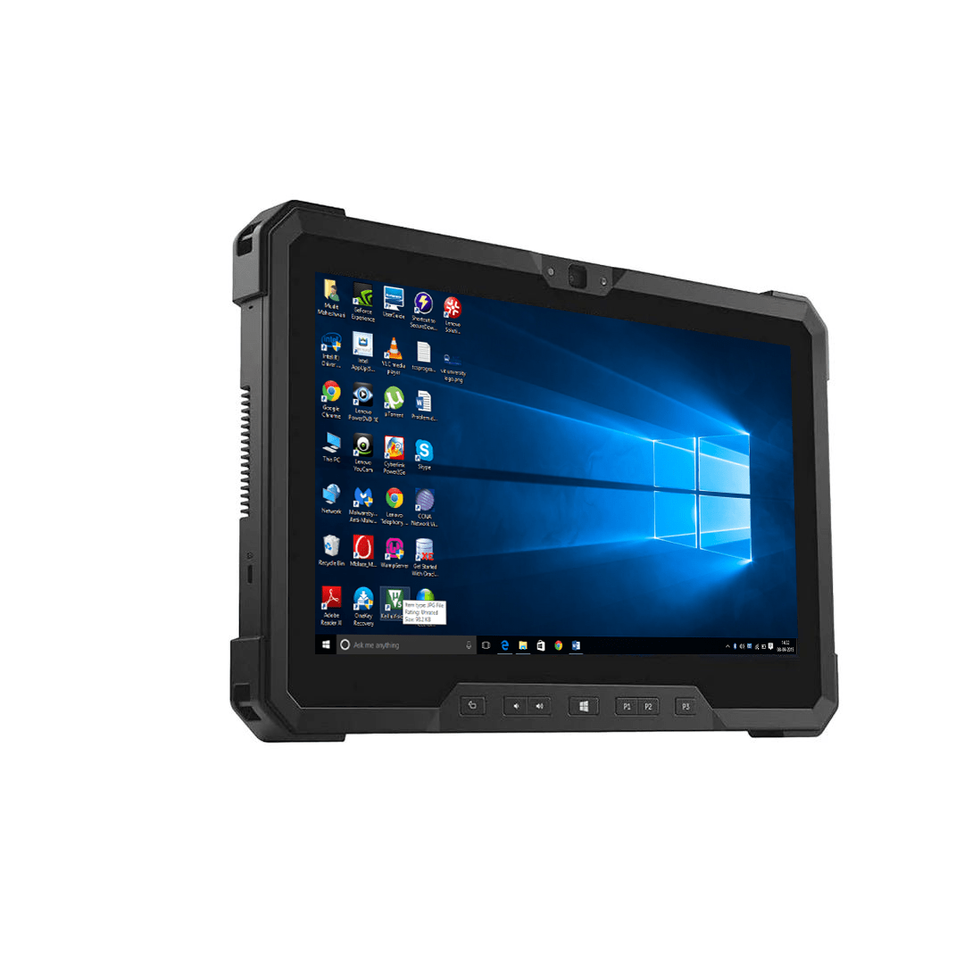 Latitude 7212 Rugged Extreme, 11.6" FHD, Intel Core i5 - 8350U, 8GB, Contactless Smart Card, Windows 10 Pro - Rugged Books Inc.