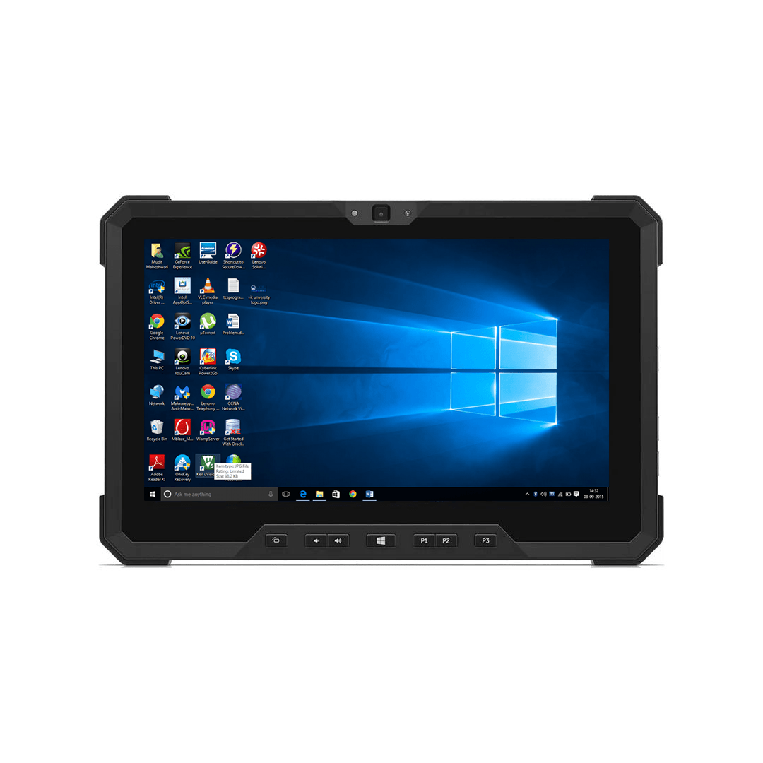 Latitude 7212 Rugged Extreme, 11.6" FHD, Intel Core i5 - 8350U, 8GB, Contactless Smart Card, Windows 10 Pro - Rugged Books Inc.