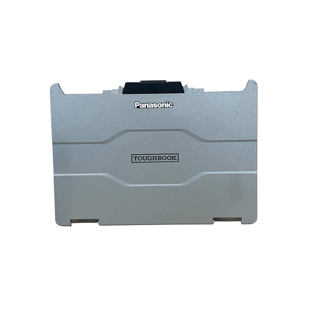 OEM Panasonic LCD Rear Cover with badge for FZ - 55; Silver - Rugged Books Inc.