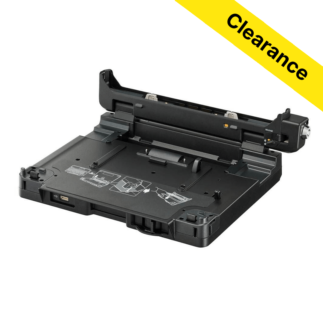 Panasonic Toughbook CF - 33 & CF - 31 Dual Pass Vehicle Dock Adapter & Lite Keyboard Bundle | CF-VVK332M - Rugged Books Inc.