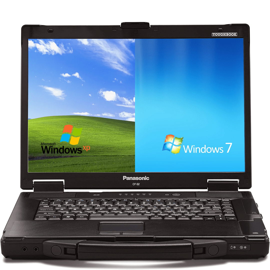 Toughbook 52, CF - 52 MK3, 15.4", Intel Core i5 - 520M, DVD, 4GB, 256GB SSD, Win7/XP Pro - Rugged Books Inc.