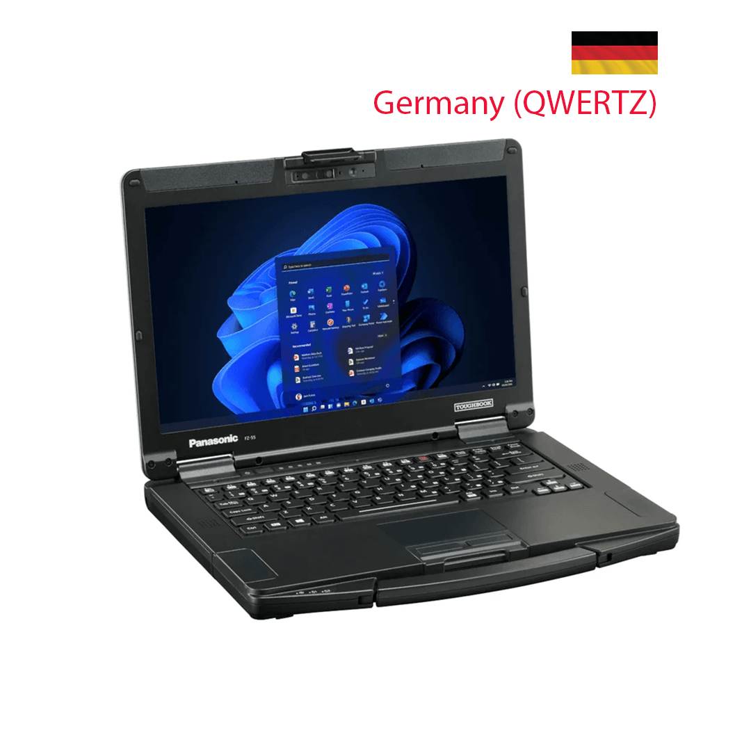 Toughbook 55 MK2, Intel Core i7 - 1185G7, 14" HD, NON - Touch, 4G LTE, 16GB, 512GB SSD, Win 11 Pro. - Rugged Books