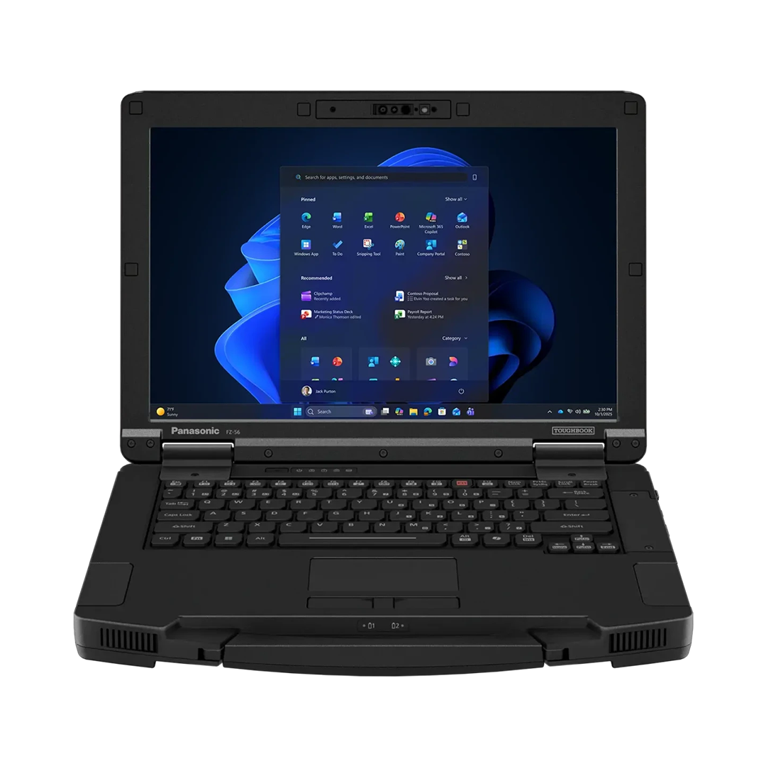 TOUGHBOOK 56 FZ - 56AZ01CBM Intel Core Ultra 7 265H vPro 14" Windows 11 Pro. - Rugged Books
