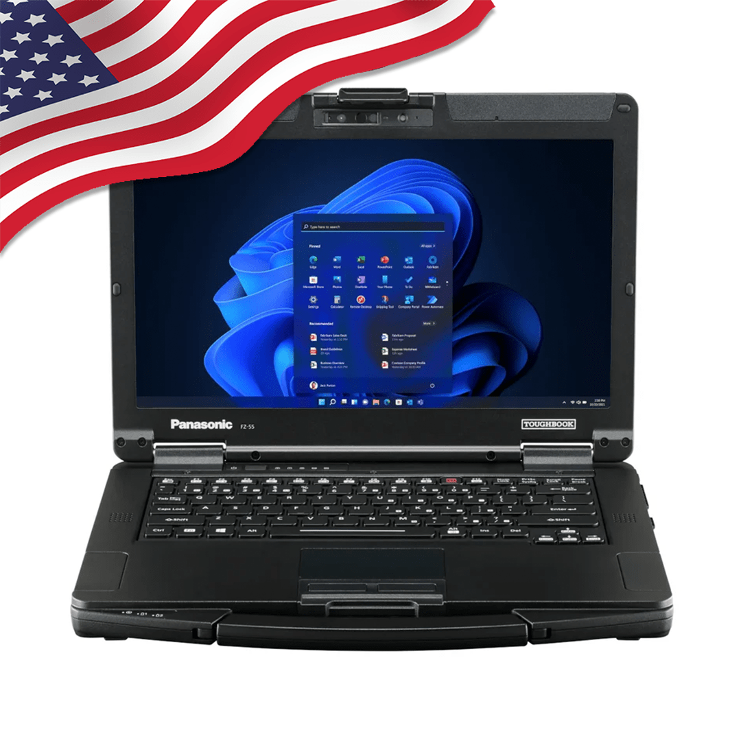 Toughbook FZ - 55 MK3, 14" FHD, Touch, 16GB, 512GB SSD, Windows 11 Pro. - Rugged Books Inc.