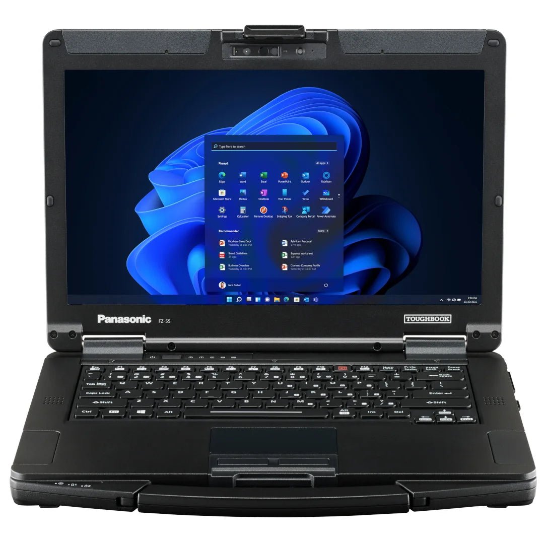 Toughbook FZ - 55 MK3, Intel Core i5 - 1345U, 14" HD, 16GB, 512GB SSD, Windows 11 Pro - Rugged Books Inc.