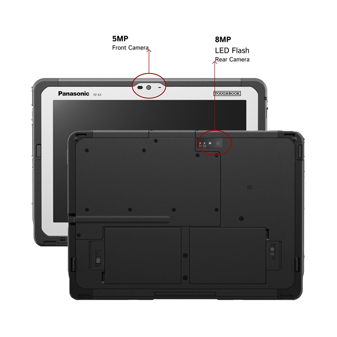 Toughbook FZ - A3, 10.1" WUXGA, Qualcomm SDM660, 2D BAR LASER, Android 11 - Rugged Books Inc.