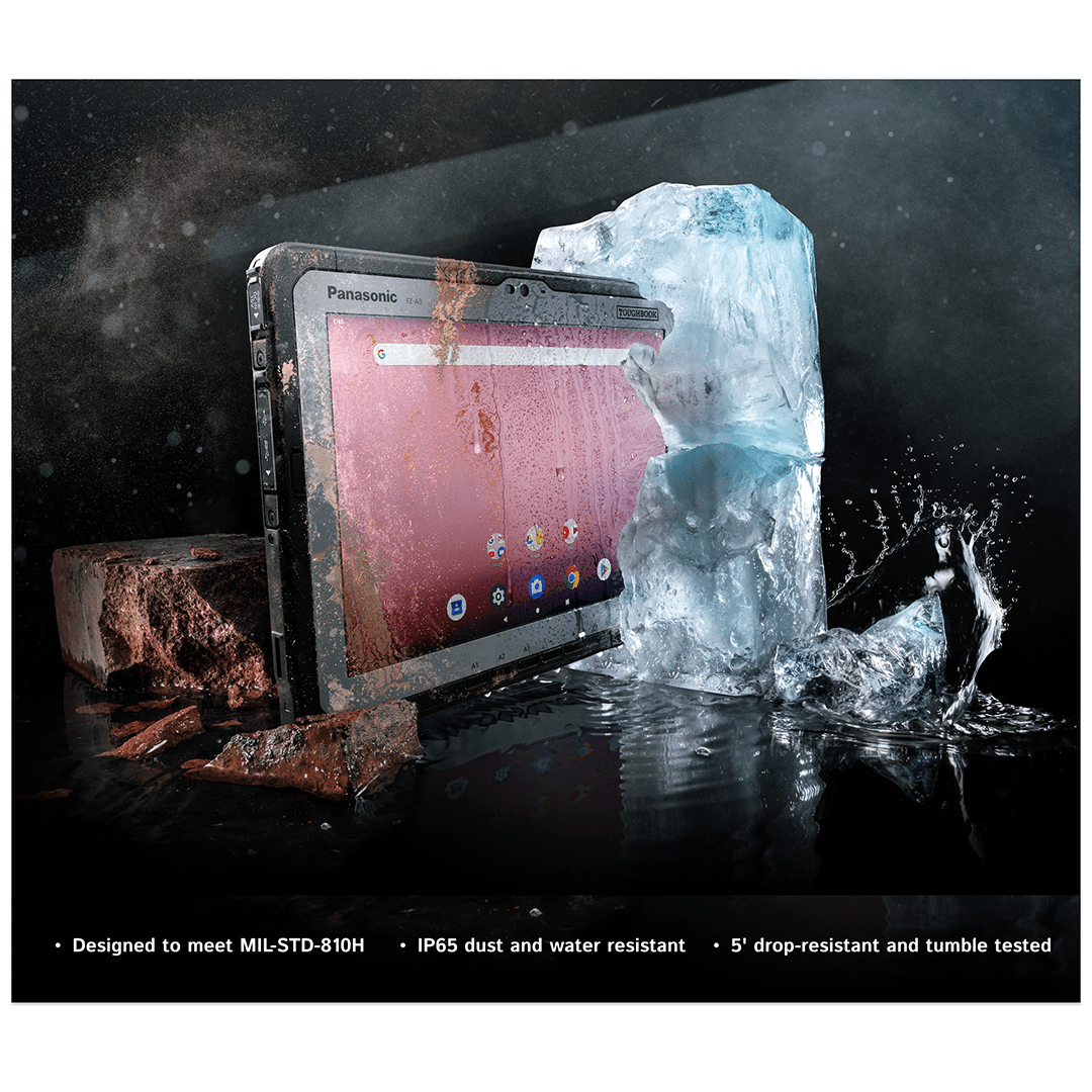 Toughbook FZ - A3, 10.1" WUXGA, Qualcomm SDM660, 2D BAR LASER, Android 11 - Rugged Books Inc.