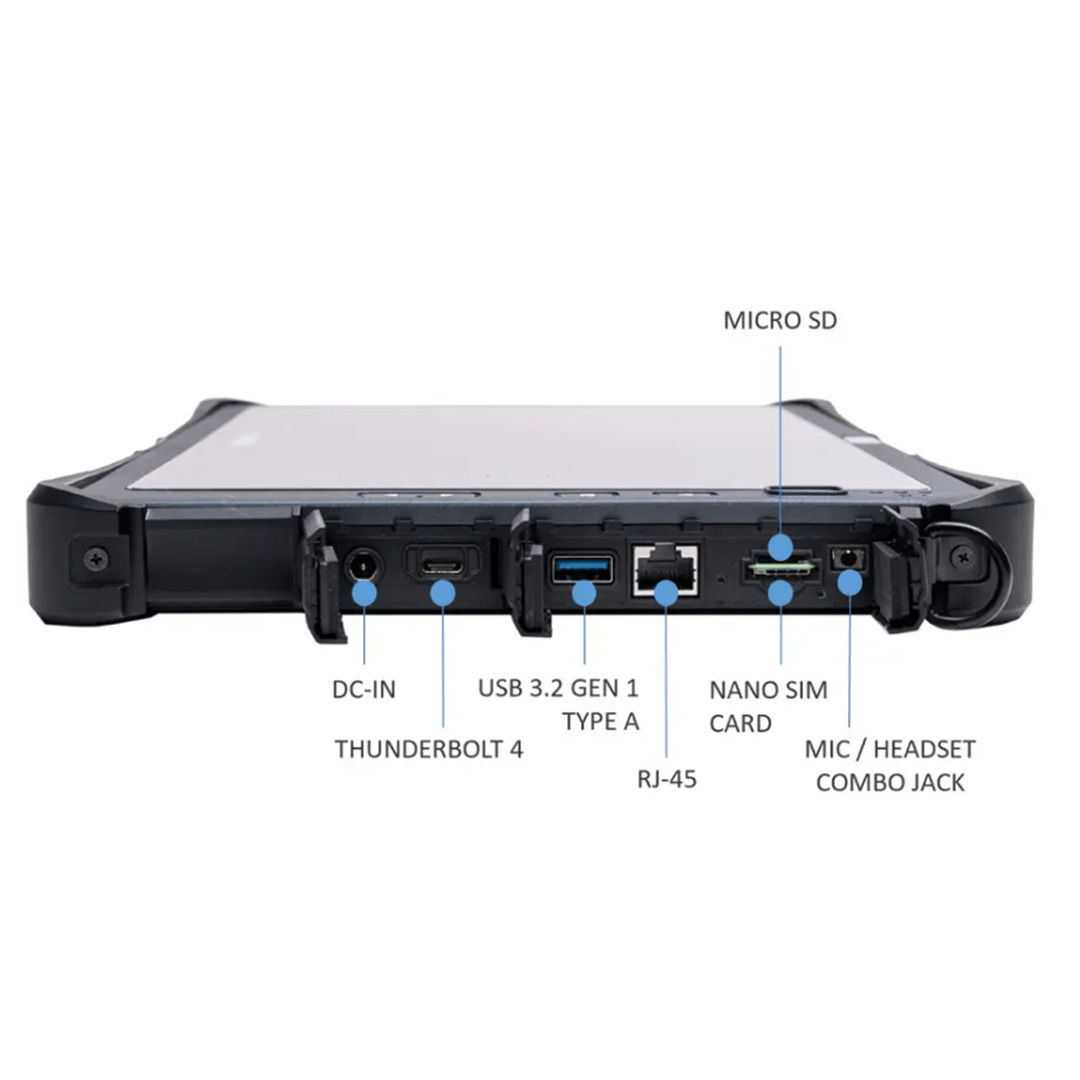 U11I Rugged Tablet, 11.6" FHD, 10th Gen Intel Core i5, Windows 11 Pro - Rugged Books Inc.