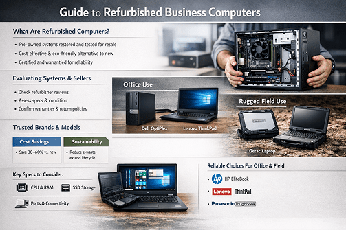 Refurbished Desktop Computers and Laptops for Business