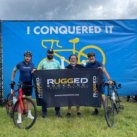 Ride to Conquer with Rugged Books - Rugged Books Inc.