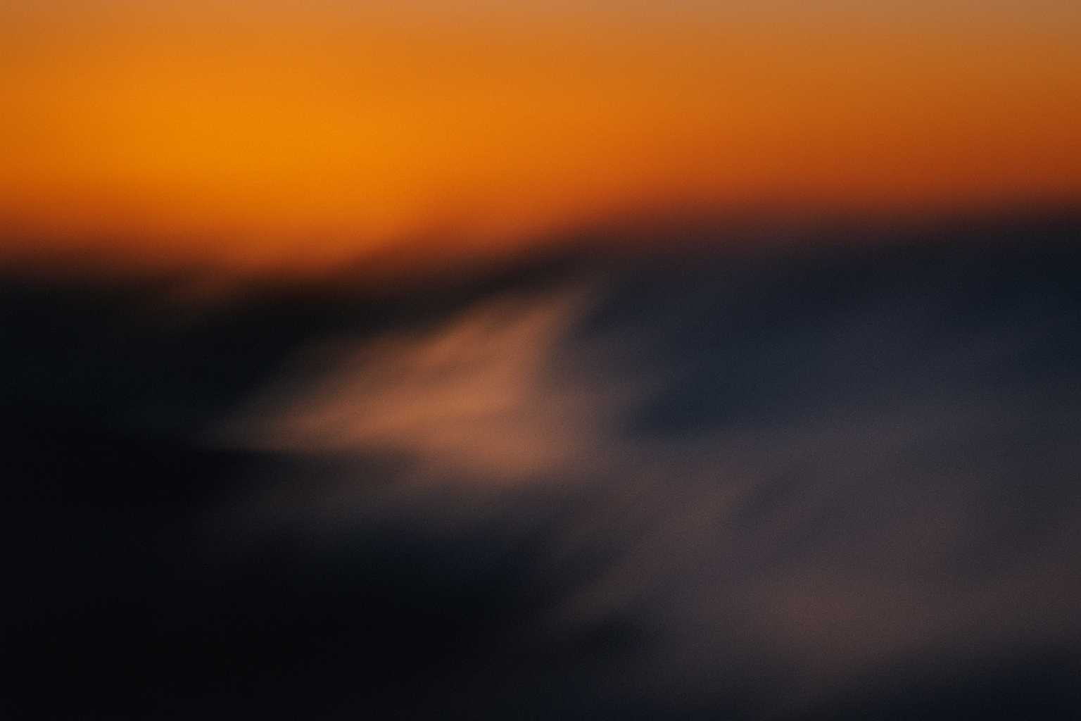 Abstract gradient of orange and black