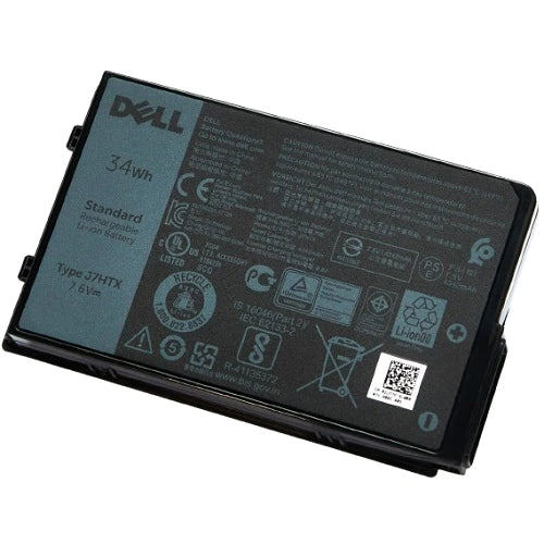 Batterie Dell Latitude pour 7202 7212 7220 batterie robuste 34Wh pièce J82G5/451-BCDH Type J7HTX