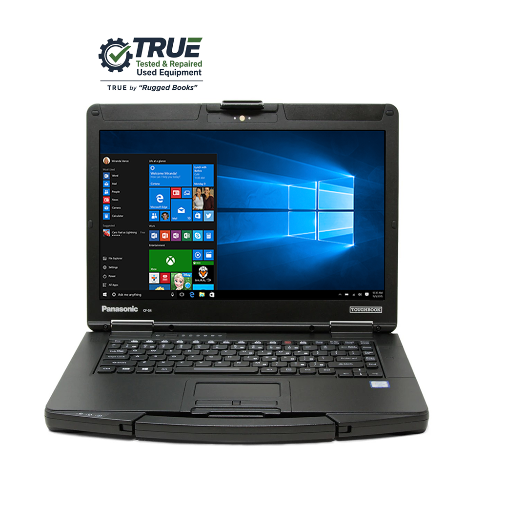 Toughbook 54 MK2, 14" HD, Intel i5-6300U, Windows 10 Pro. (Not Upgradable to Win 11 Pro.)