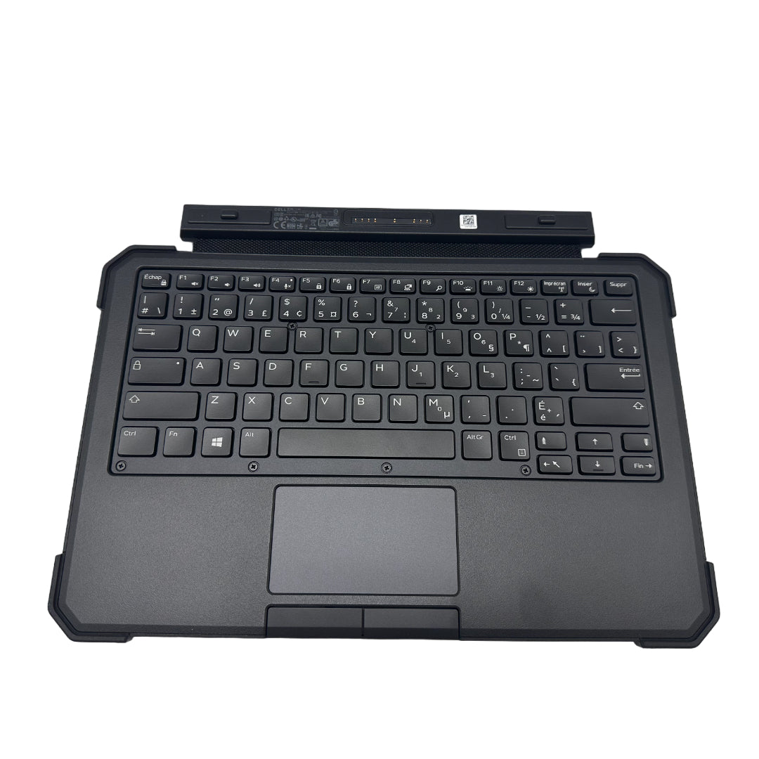 Dell Rugged Keyboard Compatible with 7202, 7212, 7220 - French, QWERTY - P/N: 0YXJKR