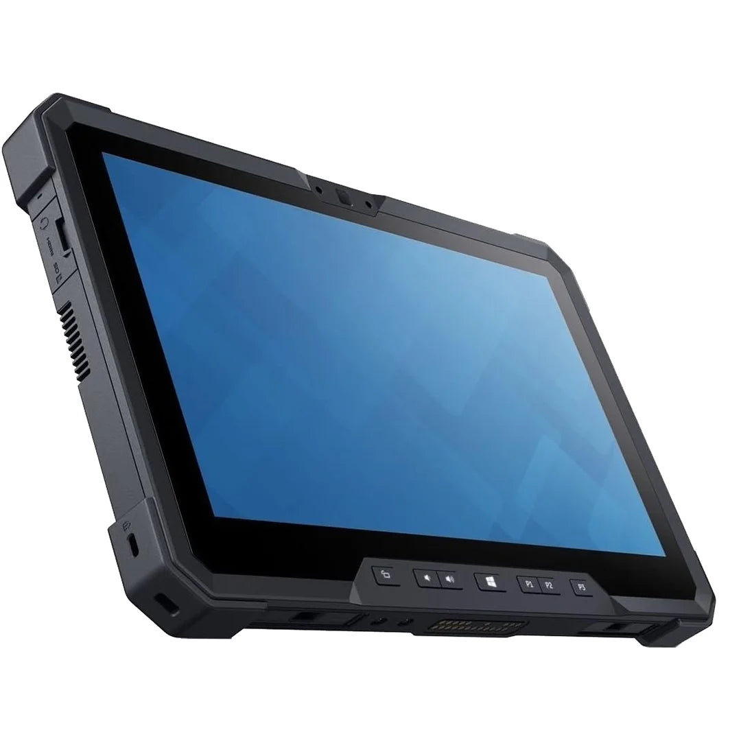 Dell Latitude 7202 Rugged Tablet, 11.6" HD Ourdoor-Readable, Intel Core M-5Y71, 8GB, 128GB SSD, 4G LTE, Dedicated GPS, Windows 10 Pro