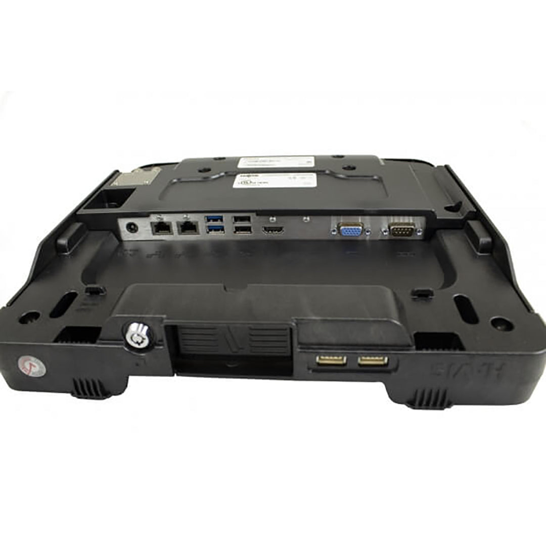 DS-PAN-1111-2 | Dockingstation für Panasonic TOUGHBOOK 33 2-in-1-Laptop mit erweiterter Portreplikation und zwei Pass-Thru-Antennenanschlüssen