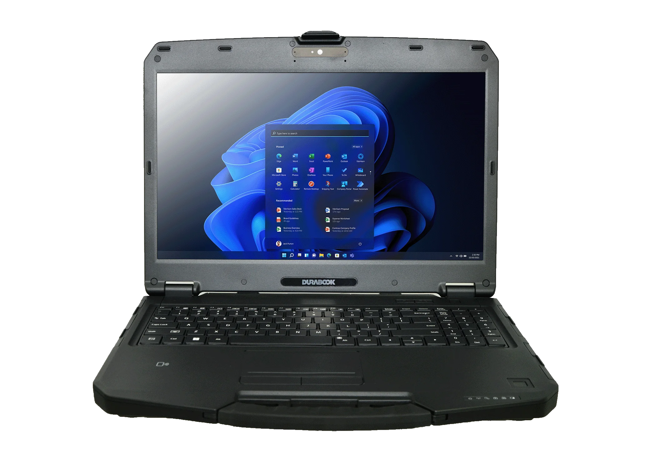 Windows tablet - U11I - DURABOOK - 11.6 / Intel® Core i7 / 8 GB