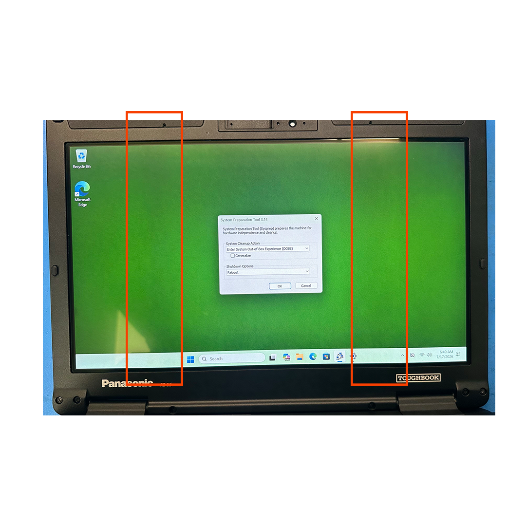 Toughbook FZ-55 MK1, Intel Core i7-8665U, 14" FHD Touch, 16GB, 512GB SSD, Windows 11 Pro.