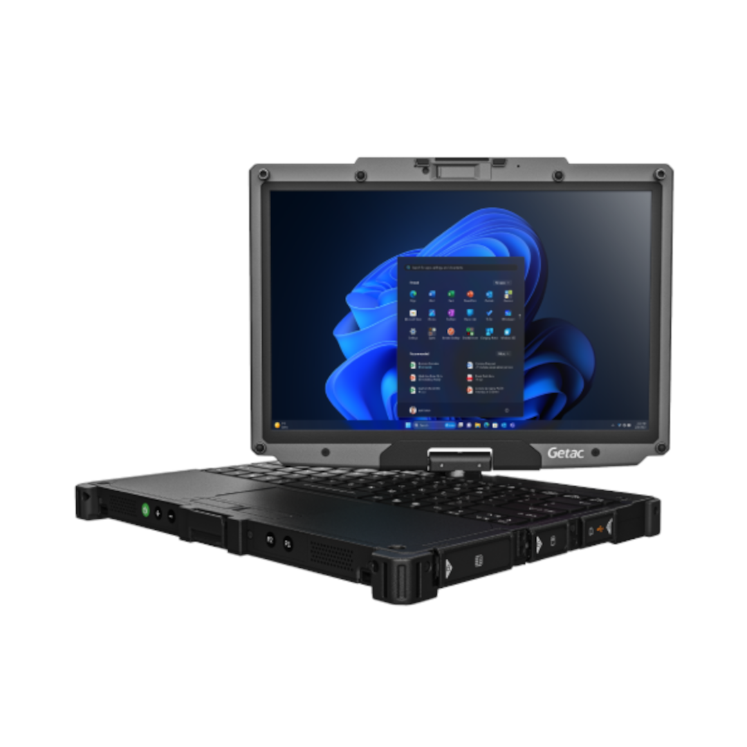 Getac V120, 12.2" Fully-Rugged Convertible Laptop, AI PC, Intel Core Ultra 5 225H, AI-Boosted, Windows 11 Pro