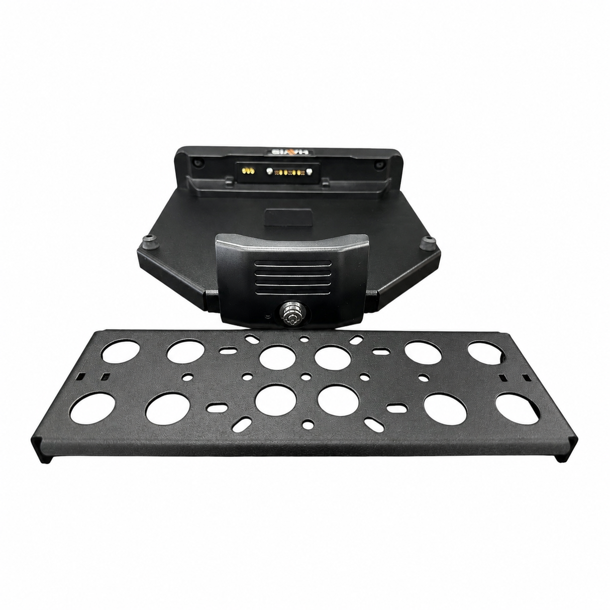 Docking Station For Getac A140 Rugged Tablet With Triple Pass-Thru Antenna Connections | PKG-DS-GTC-802-3-RB