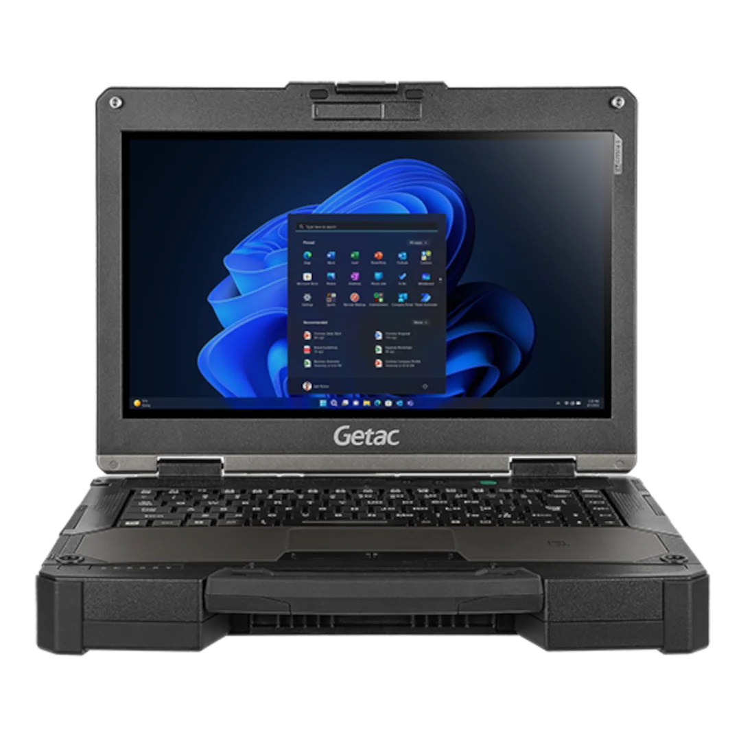 Getac B360 G2, Intel Core i5-1240P, Touch, 13.3" FHD 1400 nits, 16GB, 256GB SSD, Windows 11 Pro.