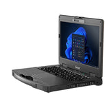 Getac S410 G5 | Intel Core i5-1340P, 14", sonnenlichtlesbar, Webcam, 8 GB, 256 GB PCIe SSD, Tastatur mit Hintergrundbeleuchtung, Thunderbolt 4, Windows 11 Pro.