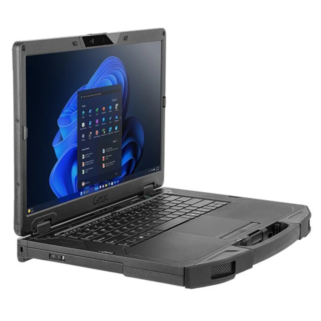 Ordinateur portable robuste Getac S510 G1, processeur Intel® Core™ Ultra 5 125U, 15,6" FHD (1920 x 1080) SANS toucher au soleil, 8 Go, SSD 256 Go, clavier rétroéclairé, Windows 11 Pro.