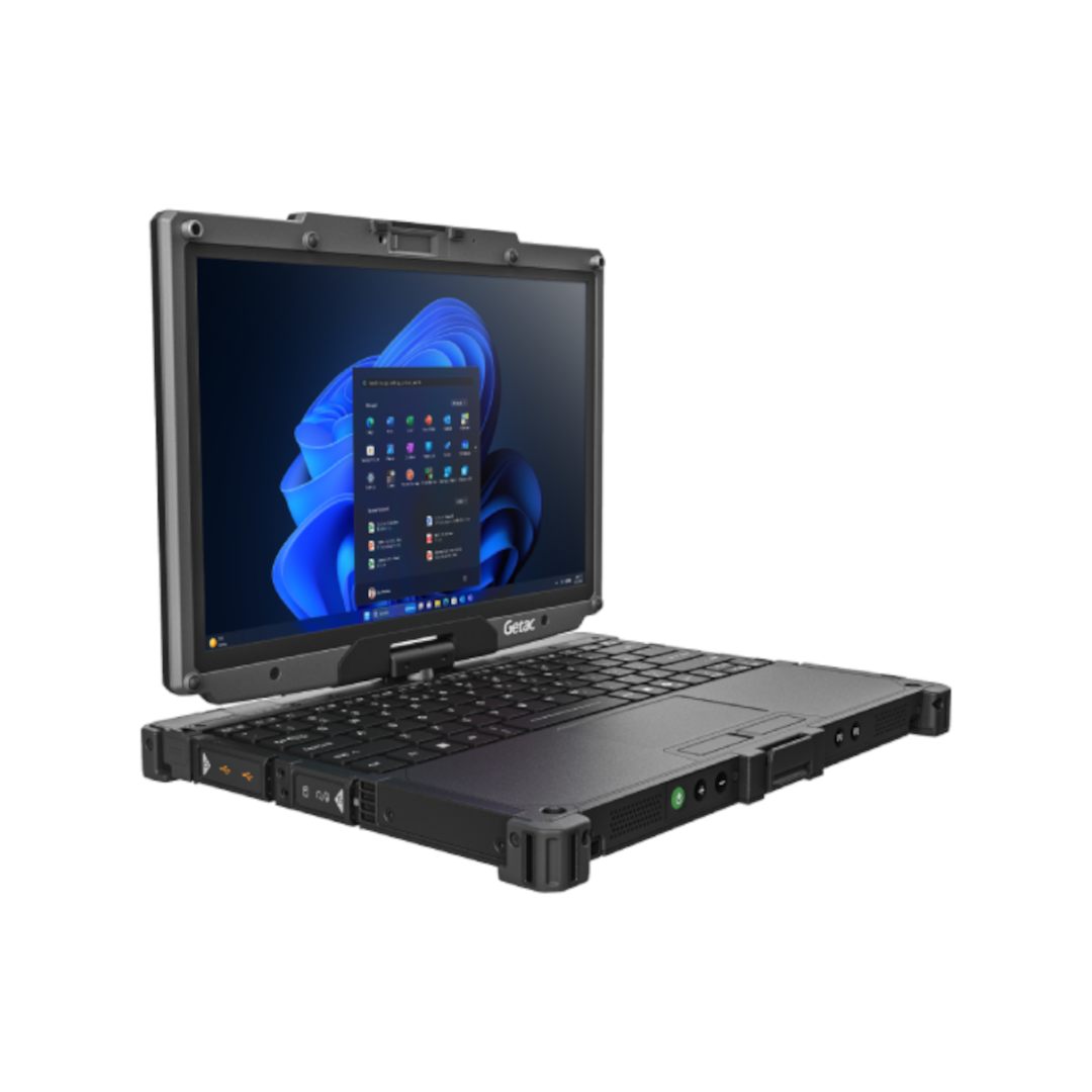 Getac V120, 12.2" Fully-Rugged Convertible Laptop, AI PC, Intel Core Ultra 225H, AI-Boosted, Windows 11 Pro
