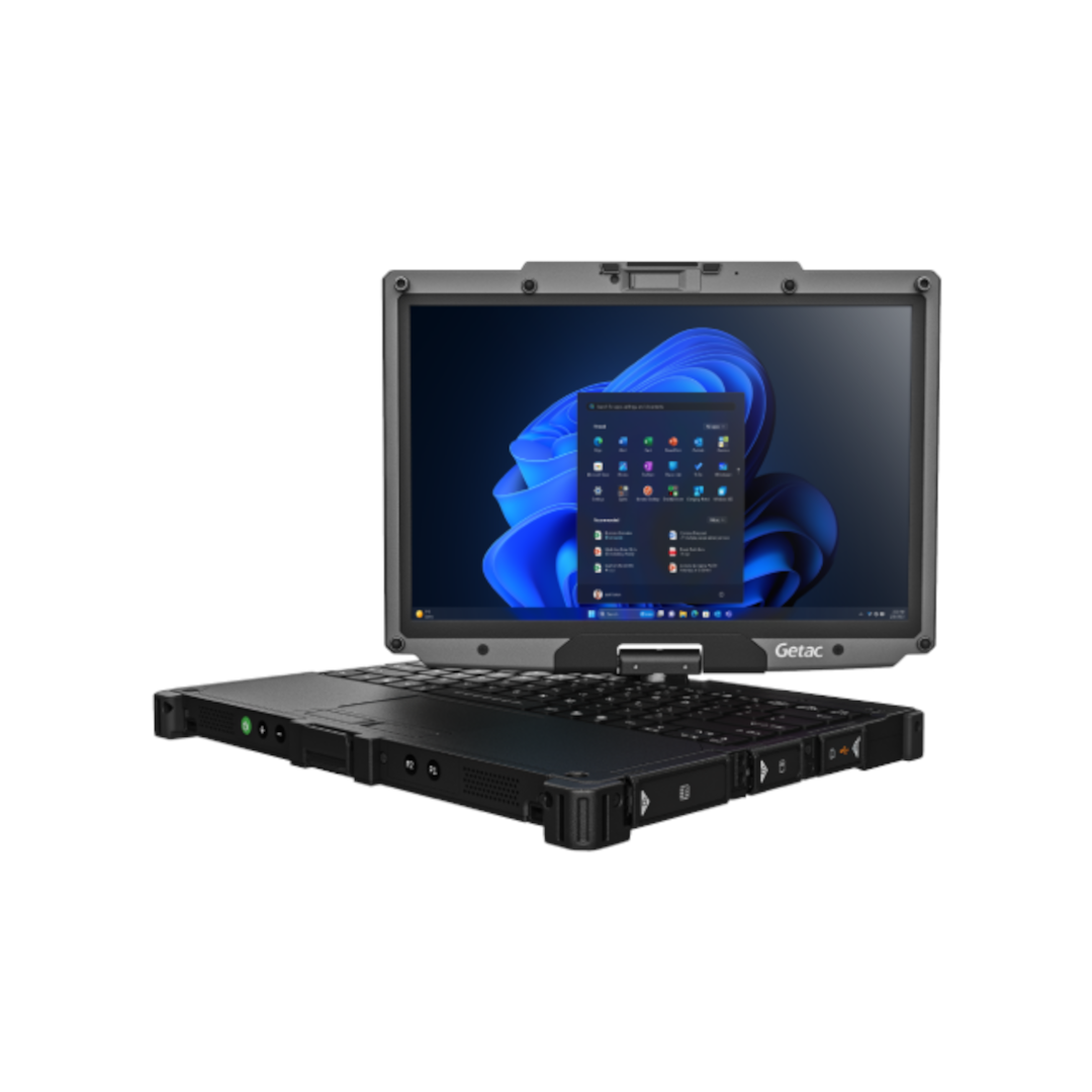 Getac V120, 12.2" Fully-Rugged Convertible Laptop, AI PC, Intel Core Ultra 225H, AI-Boosted, Windows 11 Pro