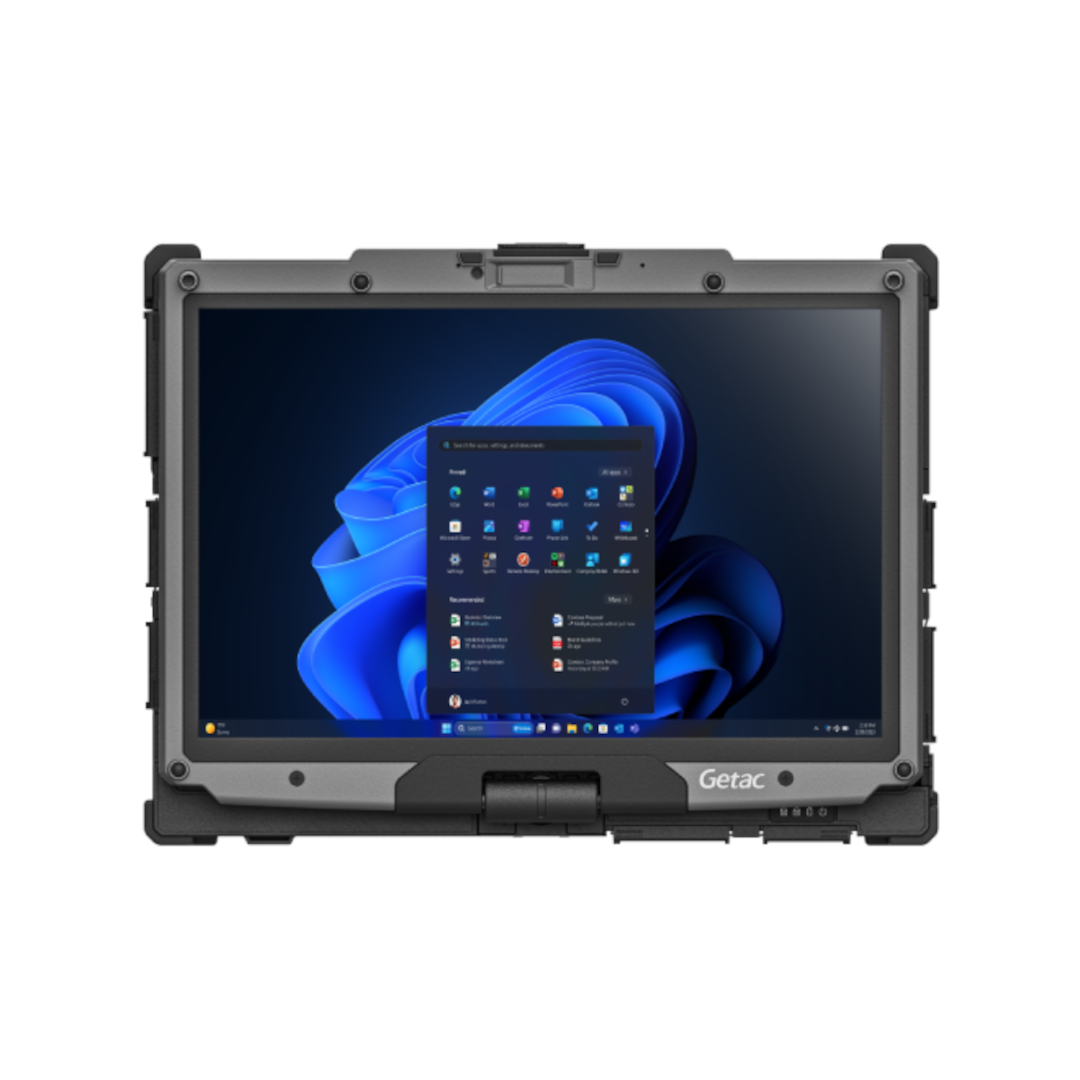 Getac V120, 12.2" Fully-Rugged Convertible Laptop, AI PC, Intel Core Ultra 225H, AI-Boosted, Windows 11 Pro