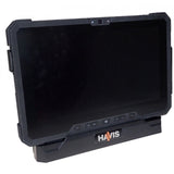 Low Profile Fixed Docking Solution for Dell Latitude Rugged 12" Tablets (7212, 7220) with Screen Blanking - PKG-DS-DELL-701-Z1
