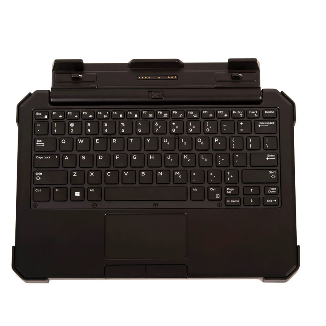 Aufsteckbare iKey-Tastatur für Dell Latitude 7212, 7220 Rugged Extreme Tablet, Teilenummer: IK-DELL-AT
