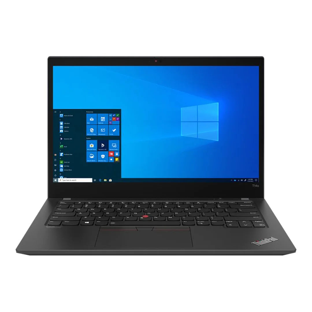 ThinkPad T14s Gen 2, 14" FHD, Intel Core i7-1185G7, 16GB, 256GB NVMe SSD, Windows 11 Pro.