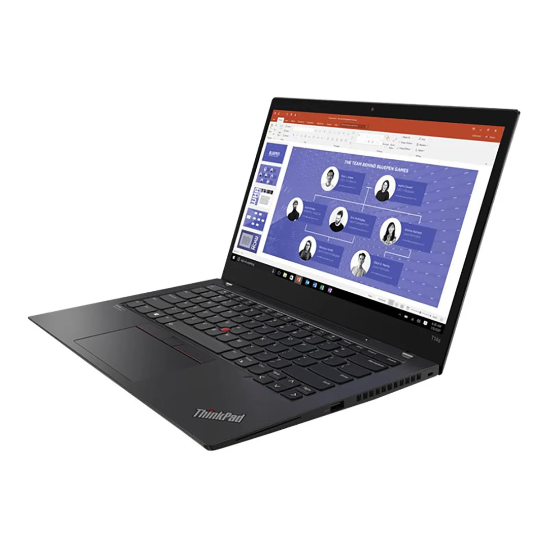 ThinkPad T14s Gen 2, 14" FHD, Intel Core i7-1185G7, 16GB, 1TB NVMe SSD, Windows 11 Pro.