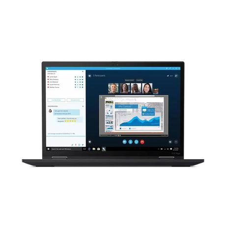 Yoga X13 Gen 2, 2-in-1-Convertible-Laptop, Intel Core i5-1145G7, 13,3" WUXGA Touch, 16 GB, 512 GB SSD, Windows 11 Pro.
